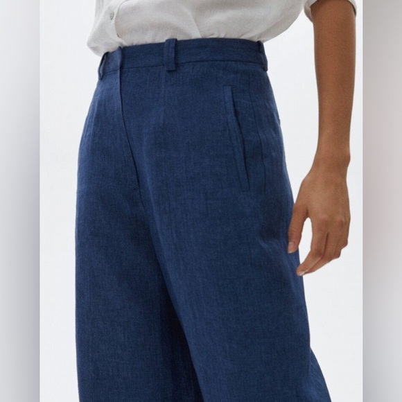 Massimo Dutti 100% Linen Trousers - Picture 3 of 15